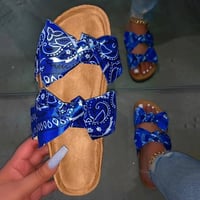 Blue Bandana Slides