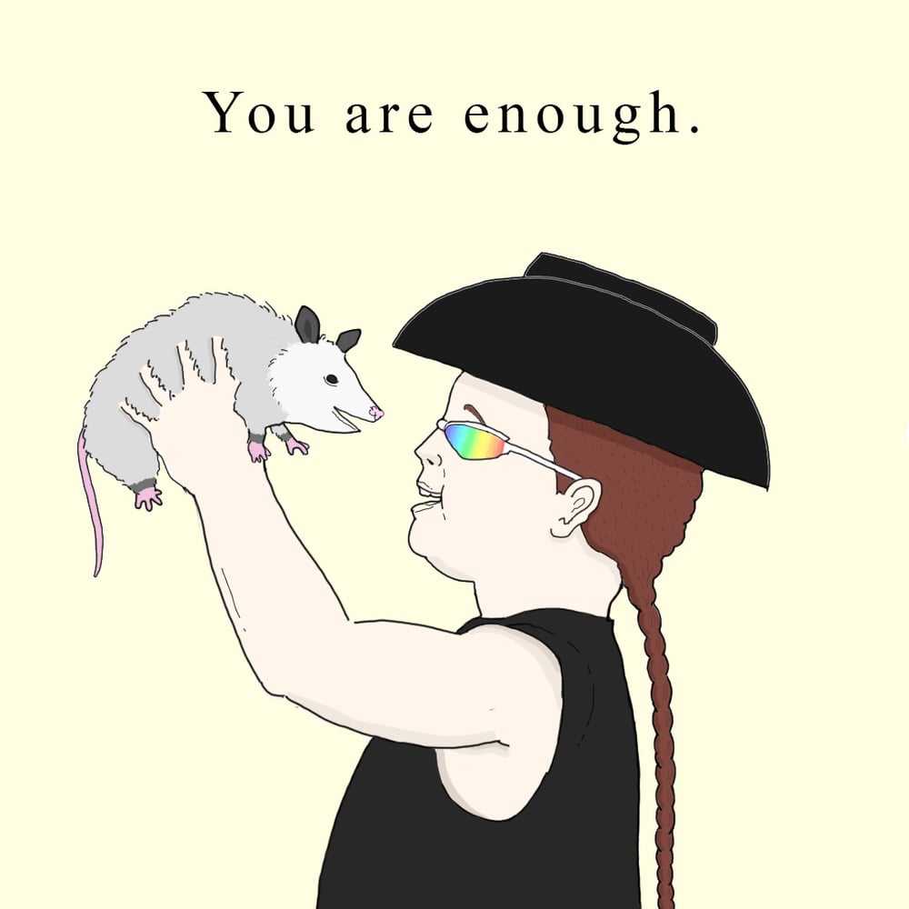 Image of You Are Enough Print