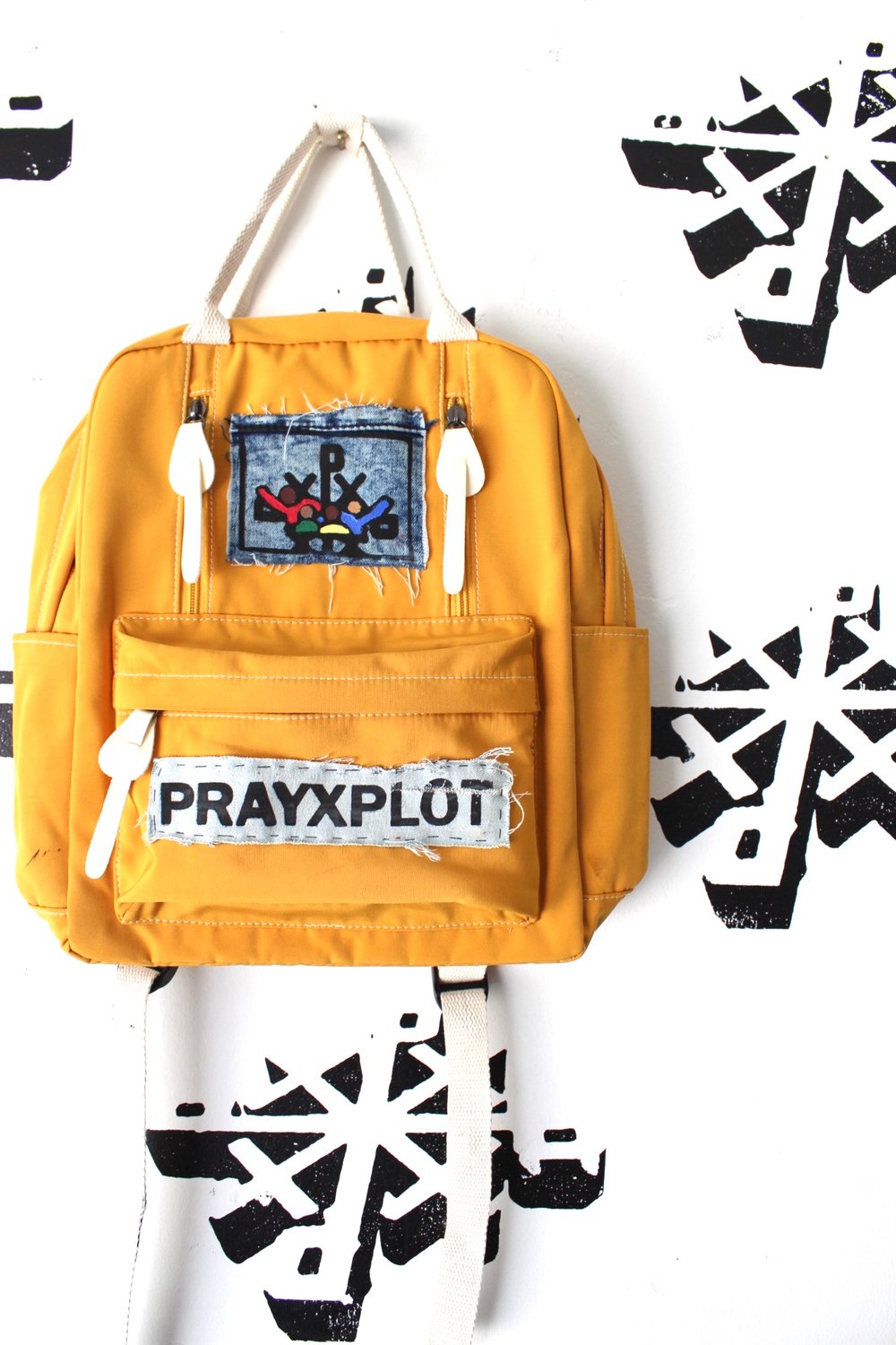 get it together backpack in yellow 