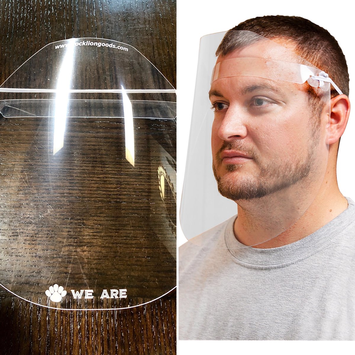 Image of We Are face shield 