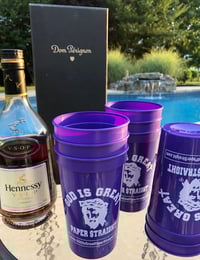 Image 2 of GIGPS 22oz Reusable Purple King Cups (Set Of 3 or 8)