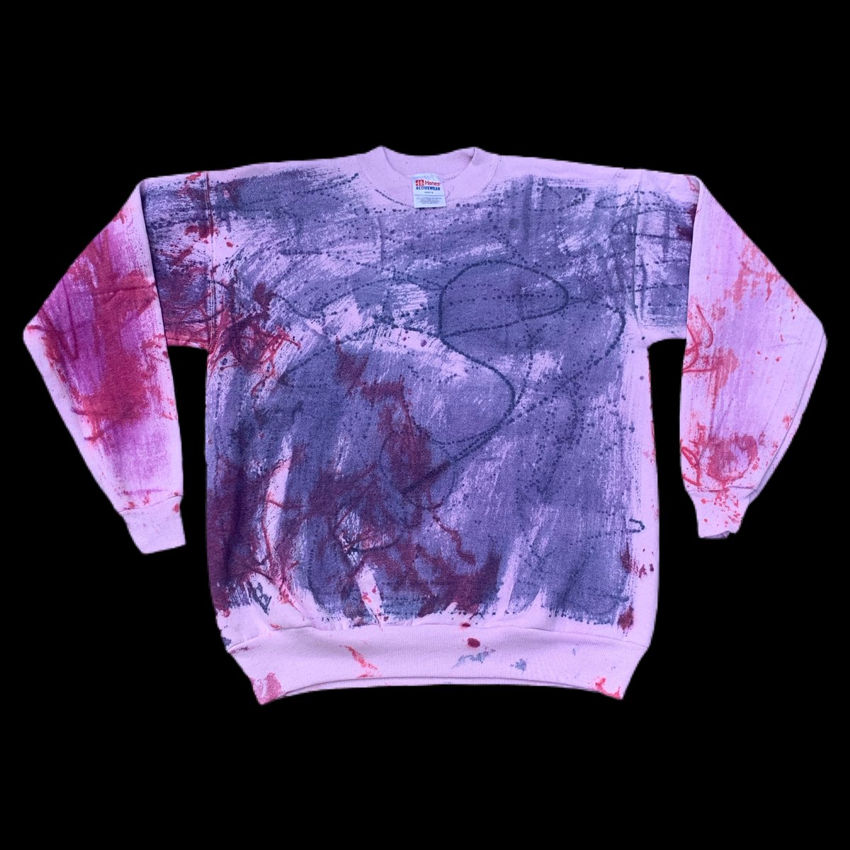 Vintage 90’s Tie Dyed Crewneck Sweatshirt! Medium