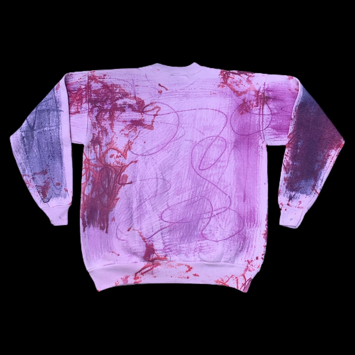 Vintage 90’s Tie Dyed Crewneck Sweatshirt! Medium