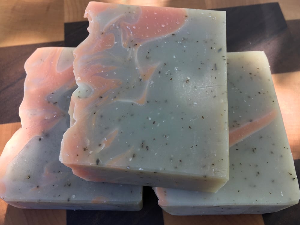 Image of Patchouli Orange Coconut Milk & Beer Soap