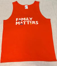 Family Matters Tank Top - Orange 