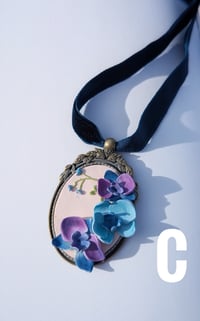 Image 4 of Vintage Floral Pendants