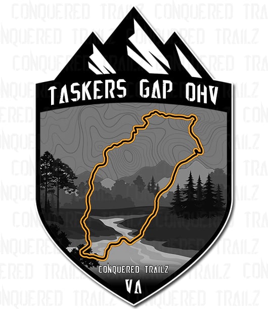 Image of "Tasker Gap OHV"  Trail Badge