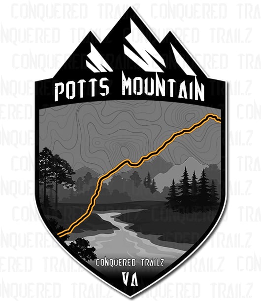 Image of "Potts Mountain" Trail Badge