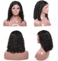 Deep Curl Lace Front Bob 