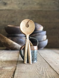 Image 1 of Salad set small  11”