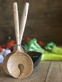 Image 2 of Salad set small  11”