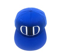 Blue/Black/White SnapBack Hat