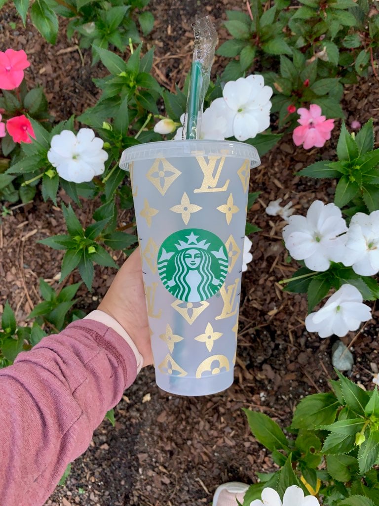 Custom LV Starbucks Cup