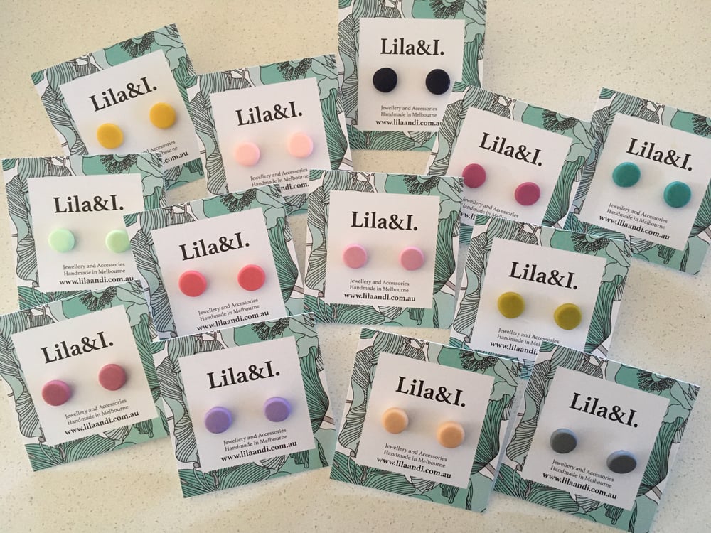 Image of Colour Dot Earring