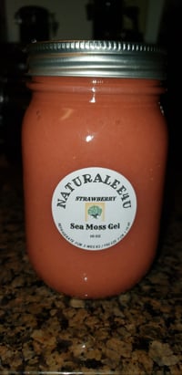 Image 1 of Strawberry Sea Moss Gel 16 oz