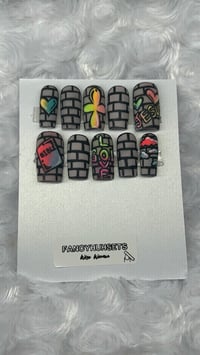 Image 1 of Holy Graffiti Press On Nails 