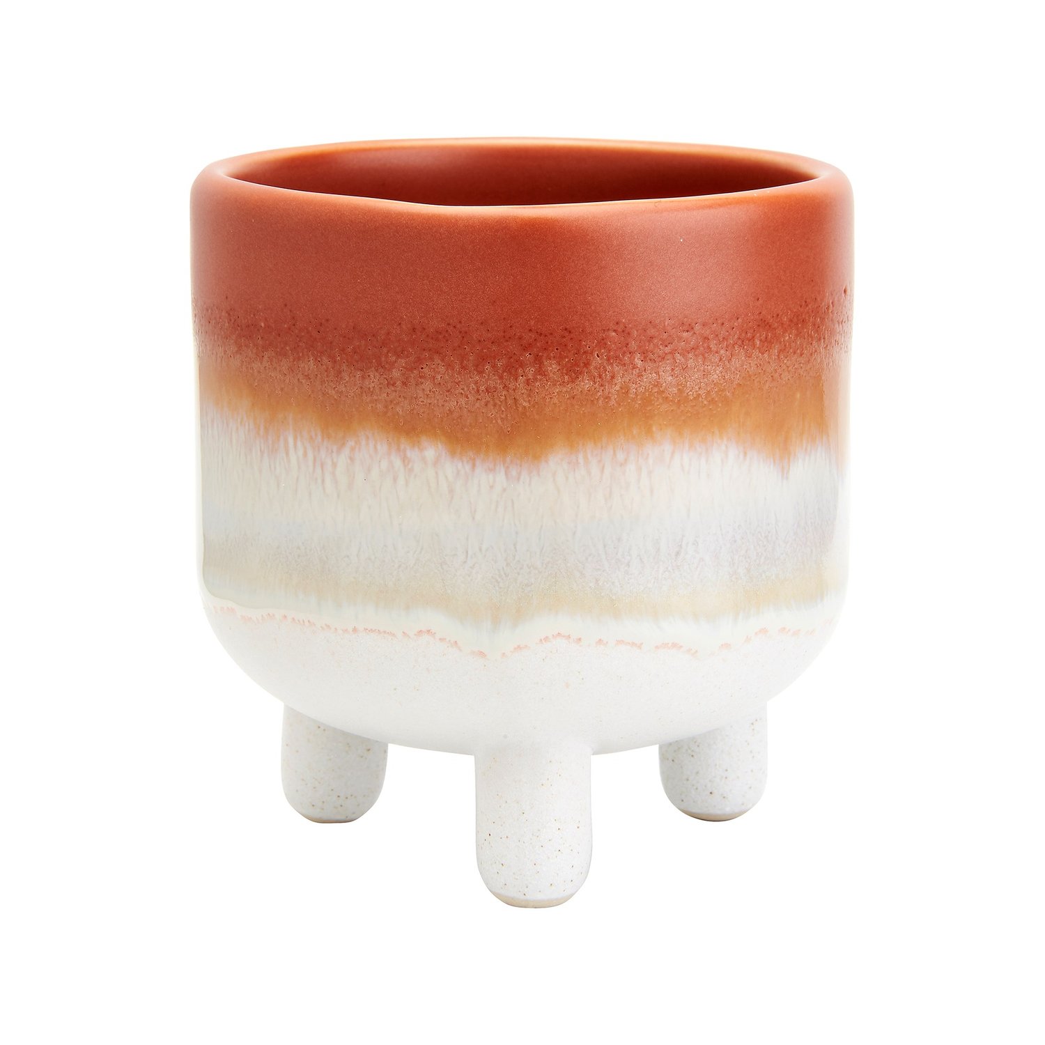 Image of Sass & Belle - Mojave Glaze Brown Planter