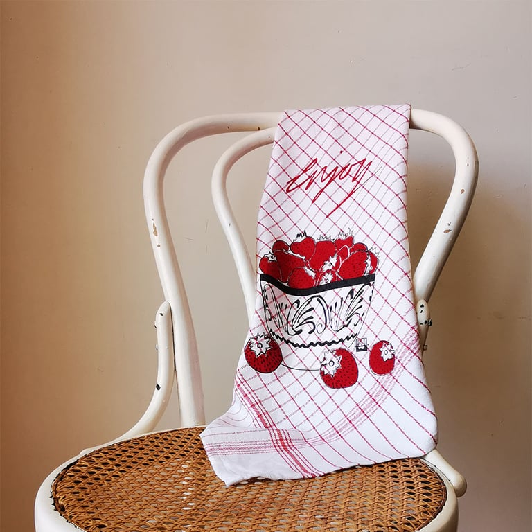 Set kitchen towel | STRAWBERRIES | different colors