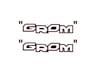 "GROM" Decals