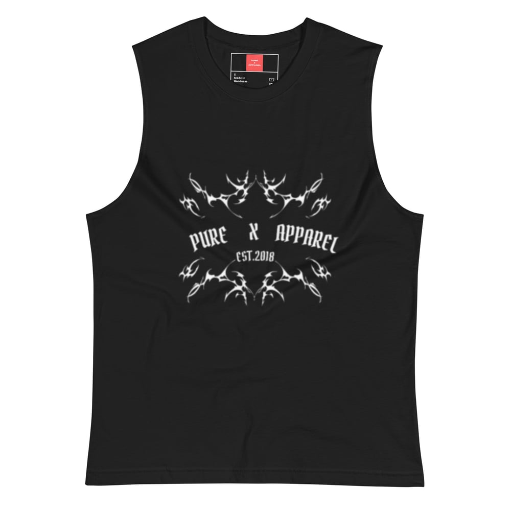 Image of Pure X Graphic Muscle Shirt