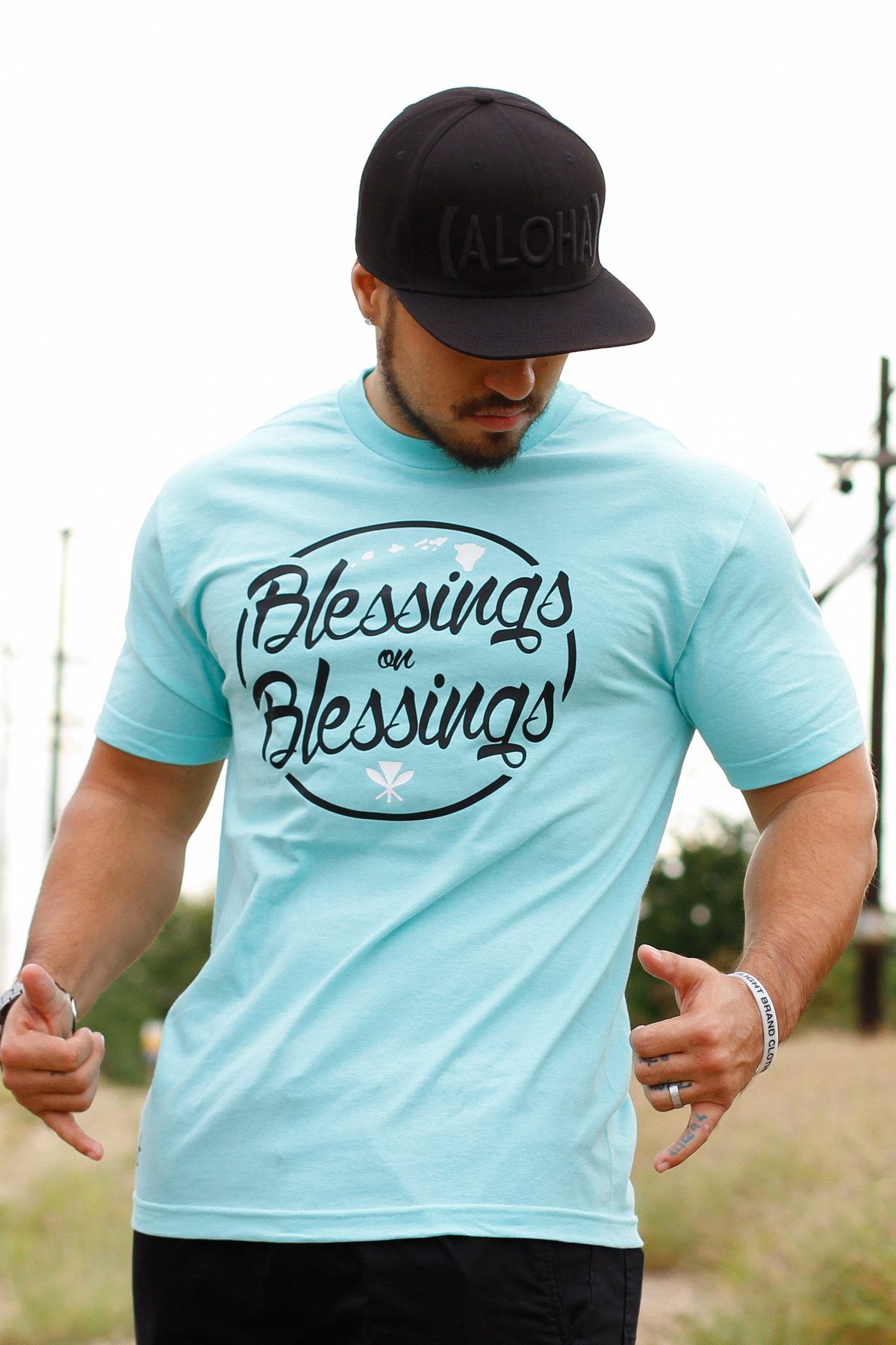 Blessings On Blessings Mint T-shirt