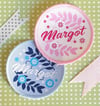 Personalised Name Patch - floral