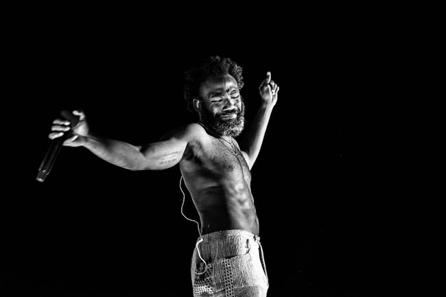 Childish Gambino B+W