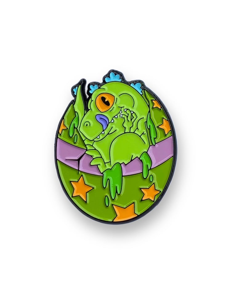 Image of ‘90s Baby enamel pin