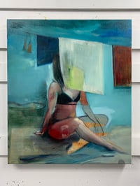 Image 1 of Painting / maleri / "The celebration – Lost in celebration 2" / 60x70 cm