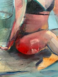 Image 2 of Painting / maleri / "The celebration – Lost in celebration 2" / 60x70 cm