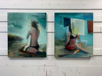 Image 4 of Painting / maleri / "The celebration – Lost in celebration 2" / 60x70 cm