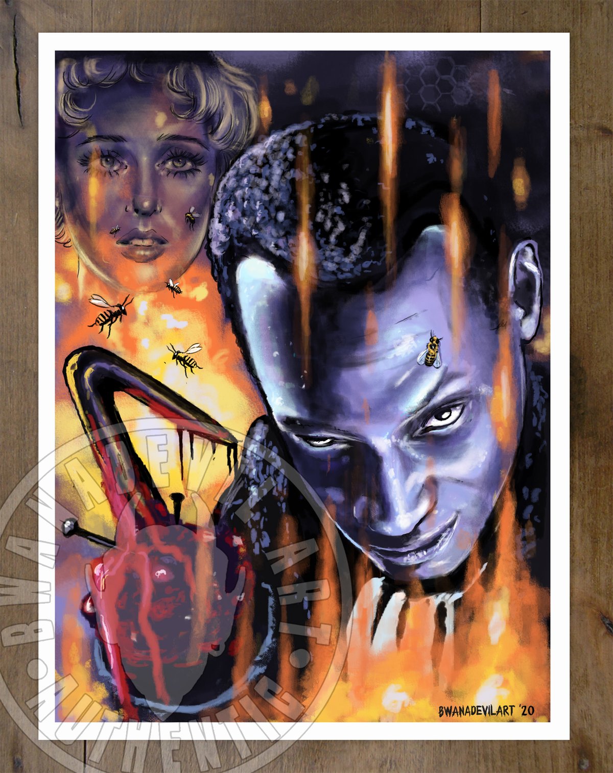 Image of The Candyman Art print 9 x 12 in.