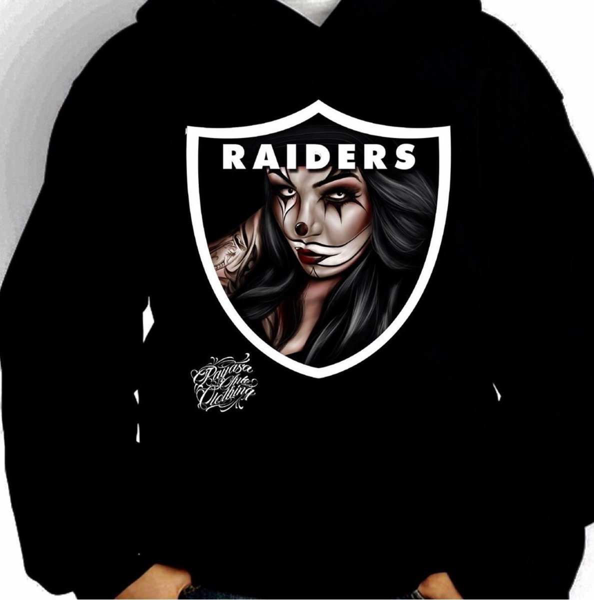 Raiders Hoodie PAYASA INK CLOTHING