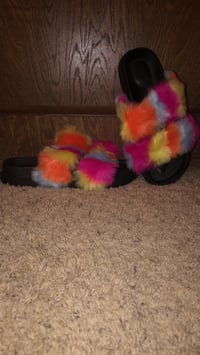 Image 1 of “Sherbert🍧🧡” Lengthy Lady Slides