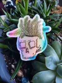 Image 3 of Holo Fern Head Sticker