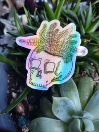 Image 1 of Holo Fern Head Sticker