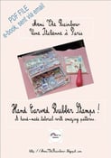Image of Hand Carved Rubber Stamps Tutorial