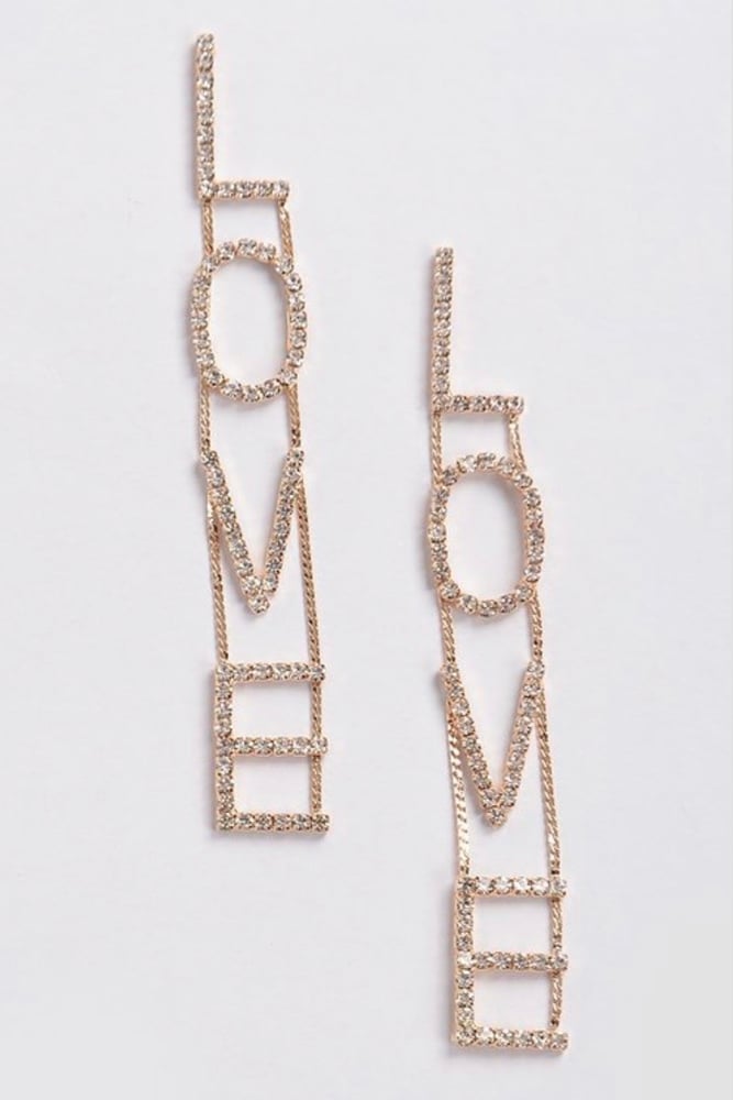 Image of L O V E Earrings 