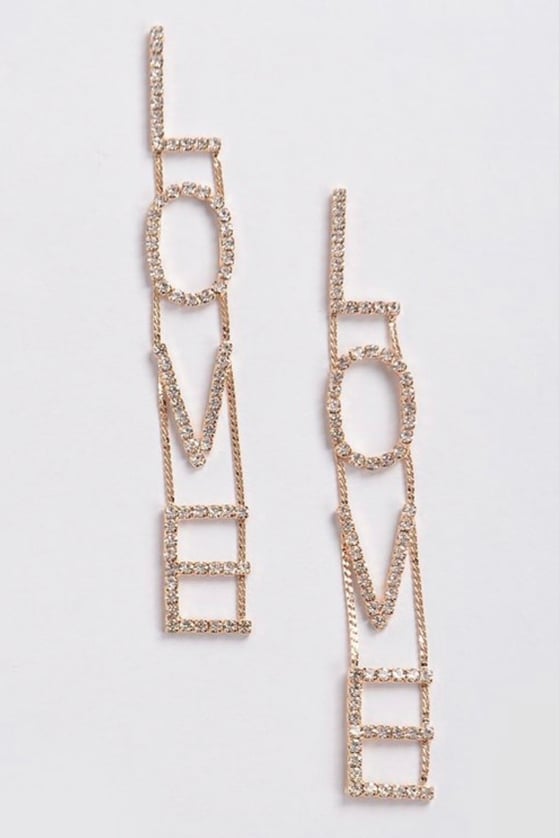 Image of L O V E Earrings 