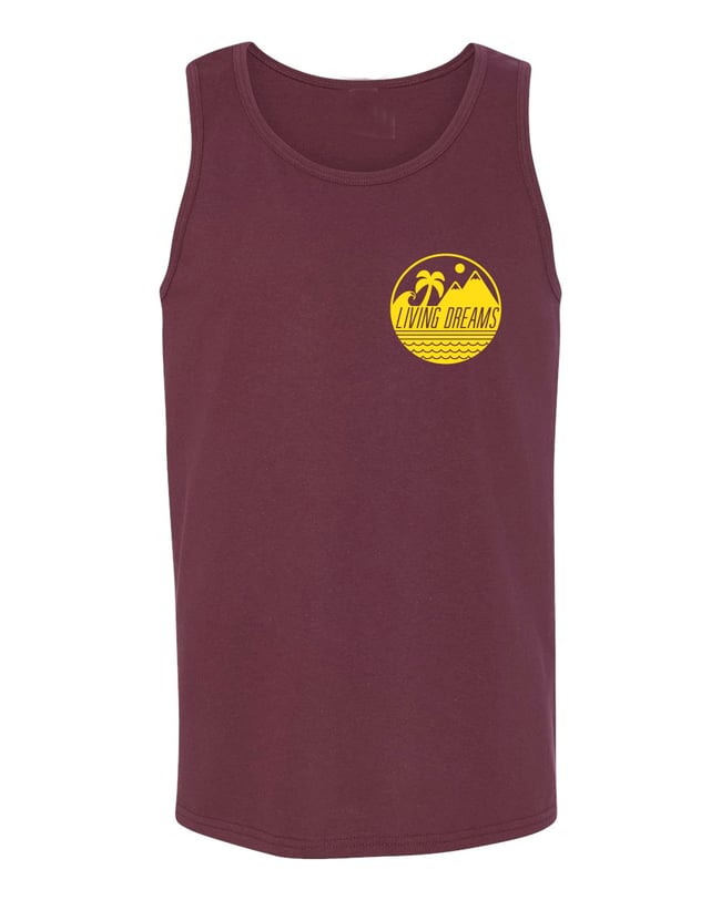 Maroon College Tank Top