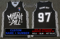 Image 1 of Custom Mistah Dill Basketball Jersey