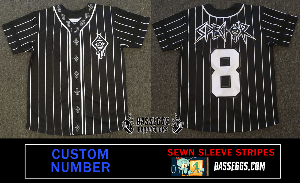 Custom Black Pinstripe Baseball Jerseys, Baseball Uniforms For