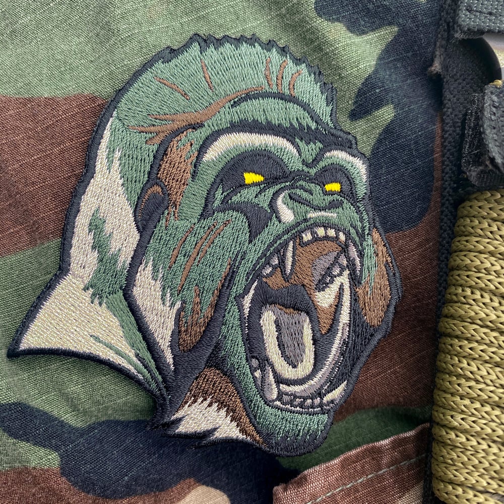 Image of Woodland Camo Silverback Patch