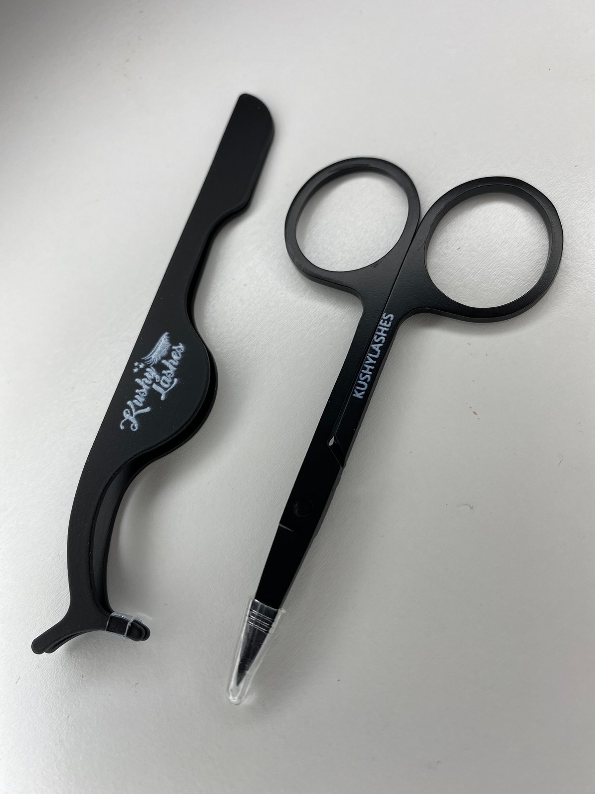 Image of Black Tweezer & Scissor Set 