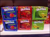 Skittle candles 