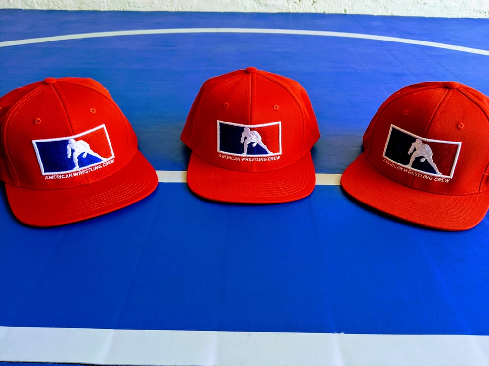 AWC Red Snapback hat