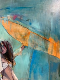 Image 4 of Painting / maleri / "The celebration – Lost in celebration 1" / 120x155 cm