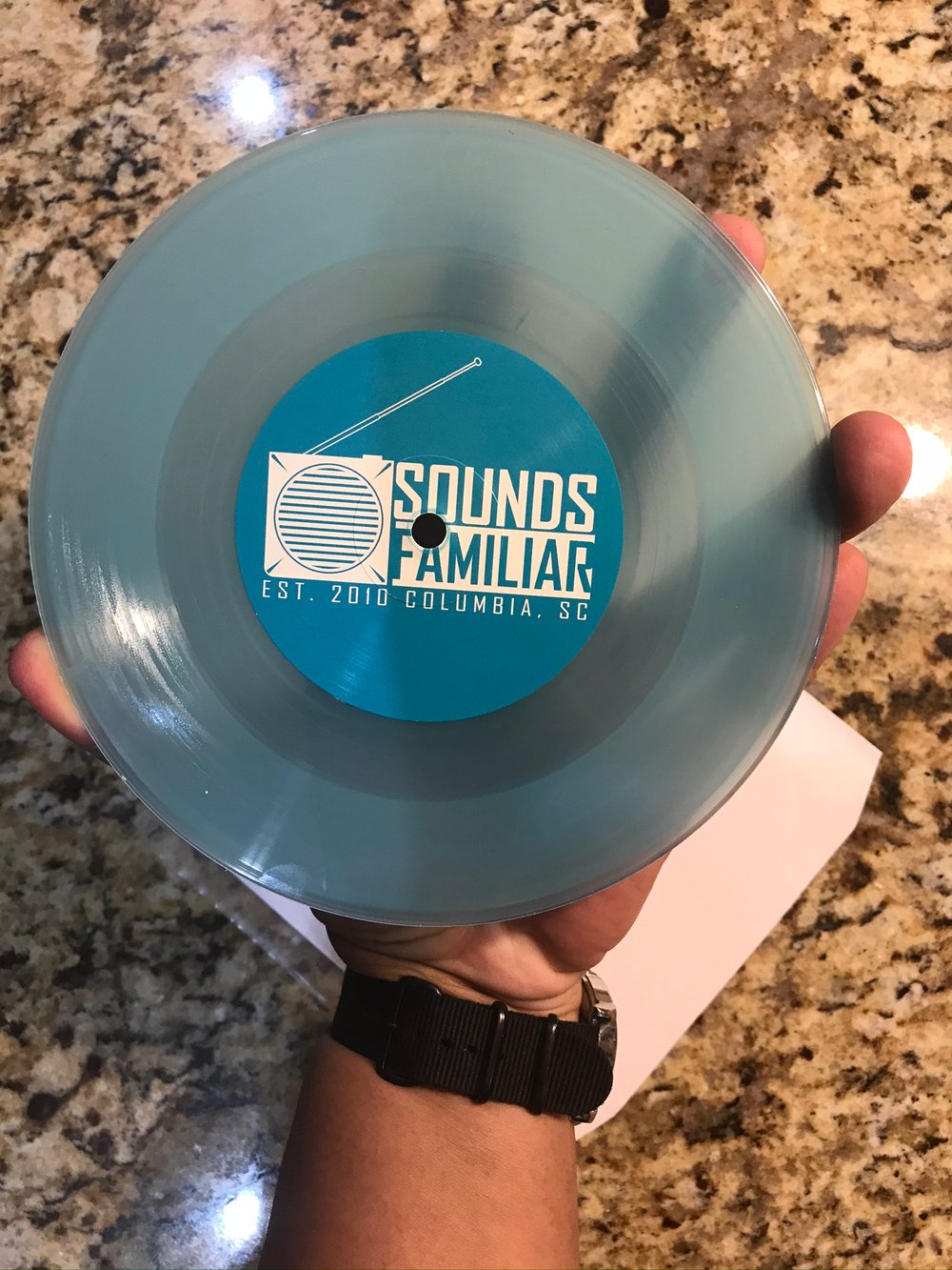 Analog (Preach Jacobs & Dose) - Baptized/She Know the Words T (7" - Exclusive Blue Vinyl)