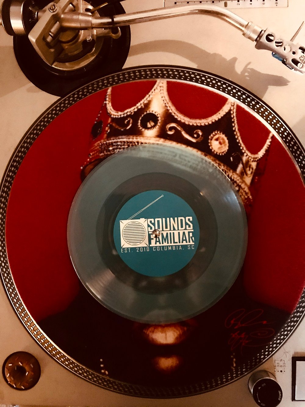 Analog (Preach Jacobs & Dose) - Baptized/She Know the Words T (7" - Exclusive Blue Vinyl)