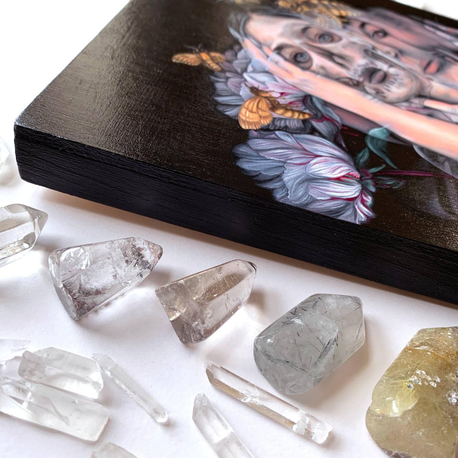 Image of 'Dark Is Turning Blue' Original Oil Painting